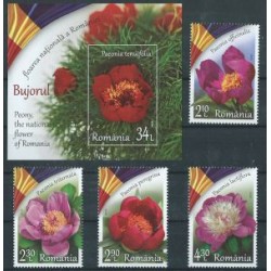Rumunia - Nr 4 zn Bl 2023r - Kwiaty