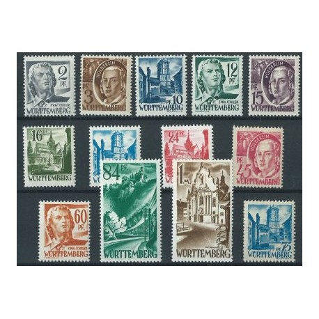 Niemcy - Wurttemberg - Nr 001 - 13 1947r
