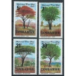 Zimbabwe - Nr 255 - 58 1981r - Drzewa