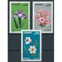 Andora Fr. - Nr 255 - 57 1974r - Kwiaty