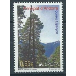 Andora Hiszp. - Nr 379 2011r - CEPT - Drzewa