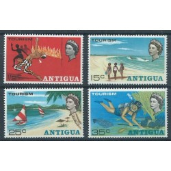 Antigua - Nr 192 - 96 1968r - Ryby -  Płetwonurek - Kol. angielskie