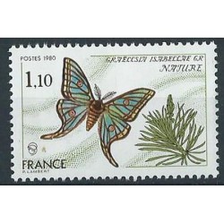 Francja - Nr 2208 1980r - Motyl