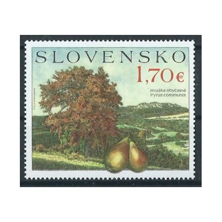 Słowacja - Nr 884 2019r - Drzewa - Owoce