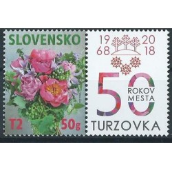 Słowacja - Nr 847 2018r - Kwiaty