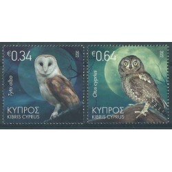 Cypr - Nr 1474 - 75 2022r - Ptaki