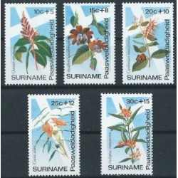 Surinam - Nr 666 - 70 1974r - Kwiaty