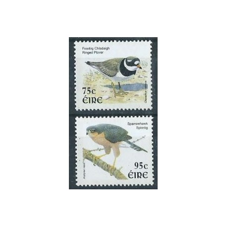 Irlandia - Nr 1476 - 77 2003r - Ptaki