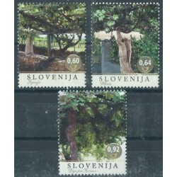Słowenia - Nr 1054 - 56 2014r - Drzewa