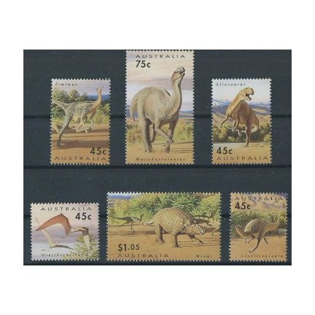 Australia - Nr 1370 - 75 1993r - Dinozaury