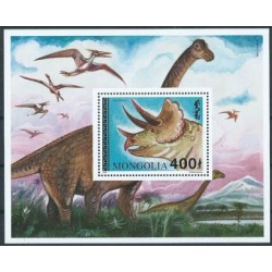 Mongolia - Bl 244 19944r - Dinozaury