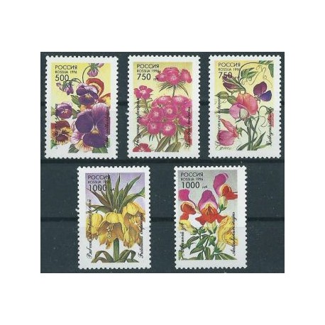 Rosja - Nr 480 - 84 1996r - Kwiaty