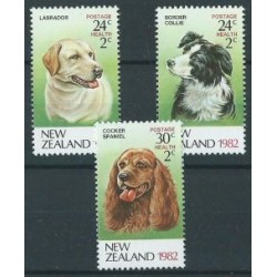 Nowa Zelandia - Nr 849 - 51 1982r - Psy