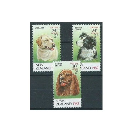 Nowa Zelandia - Nr 849 - 51 1982r - Psy