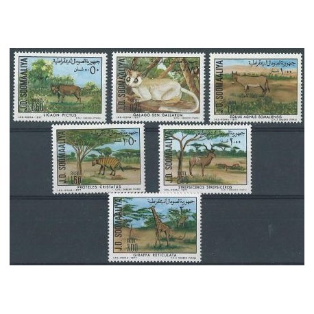 Somalia - Nr 251 - 56 1977r - Ssaki