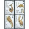 Gambia - Nr 1550 - 53 1993r - WWF - Ssaki