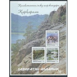 Kazachtan - Bl 10 1997r - Ssaki - Krajobrazy
