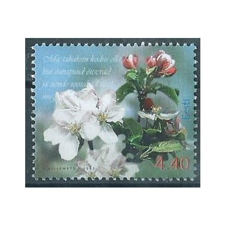 Estonia - Nr 431 2002r - Kwiaty
