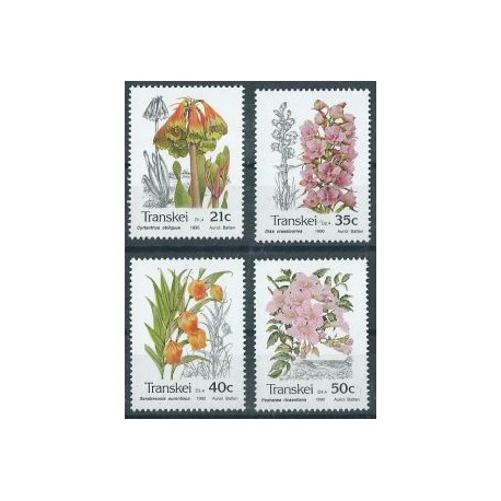 Transkei - Nr 259 - 62 1990r - Kwiaty