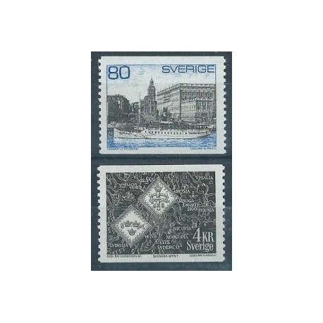 Szwecja - Nr 700 - 01 1971r - Słania - Marynistyka