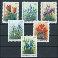 Azerbejdżan - Nr 091 - 96 1993r - Kwiaty