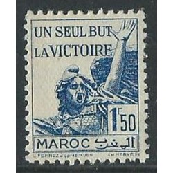 Maroko - Nr 187 1943r - Kol. francuskie