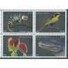 ONZ N.Y. - Nr 1782 - 85 2021r - Ptak - Gady - Ssaki - Kwiaty
