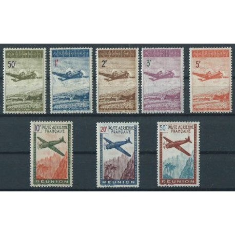 Reunion - Nr 195 - 02 1942r - Samoloty - Kol . franc