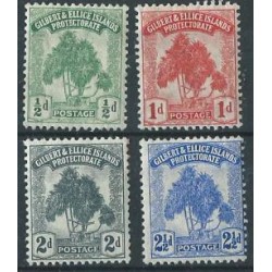 Wyspy Gilberta i Lagunowe - Nr 008 - 11** 1911r - Drzewa - Kol. angielskie