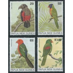 Papua  N G - Nr 767 - 70 1996r - Ptaki