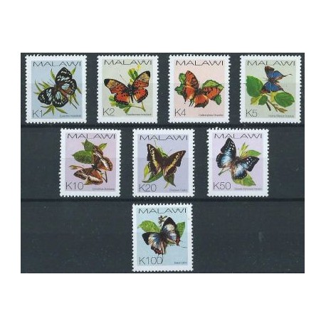 Malawi - Nr 713 - 20 2002r - Motyle