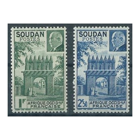 Sudan Fr. - Nr 135 - 36 1941r - Kol. francuskie