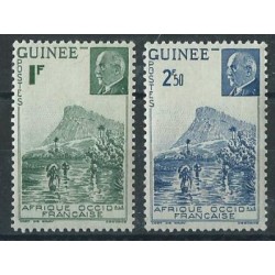 Gwinea - Nr 184 - 85 1941r - Kol. francuskie