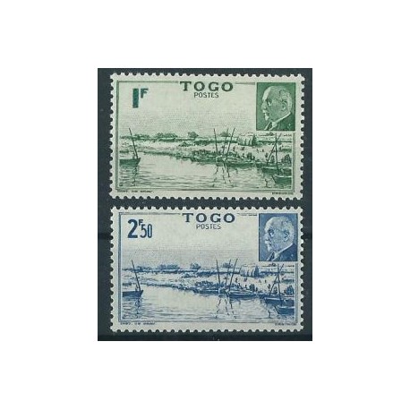 Togo - Nr 163 - 64 1941r - Marynistyka - Kol. francuskie