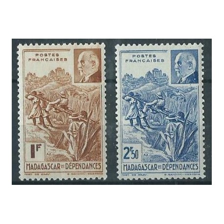 Madagaskar - Nr 270 - 71 1941r - Kol. francuskie