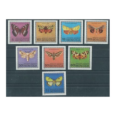 Mongolia - Nr 824 - 31 1974r - Motyle