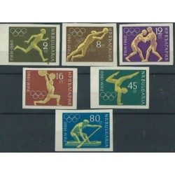 Bułgaria - Nr 1178 - 83 1960r - Sport - Olimpiada