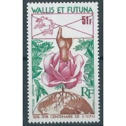 Wallis & futuna - Nr 258 1974r - UPU - Kwiat