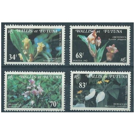 Wallis & Futuna - Nr 416 - 19 1982r - Kwiaty