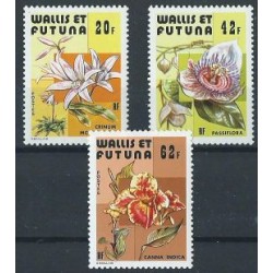 Wallis & Futuna - Nr 349 - 51 1979r - Kwiaty