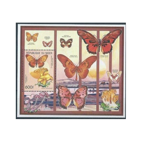 Niger - Bl 55 A 1991R - Motyle