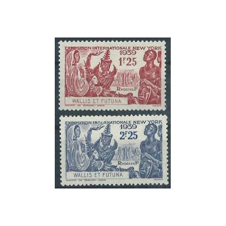 Wallis & Futuna - Nr 080 - 81 1939r - Kol. francuskie