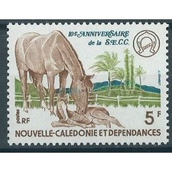 Nowa Kaledonia - Nr 602 1977r - Konie - Kol. francuskie