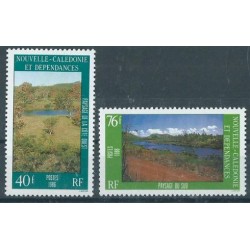 Nowa Kaledonia - Nr 791 - 92 1986r - Drzewa