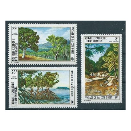 Nowa Kaledonia - Nr 543 - 45 1974r - Drzewa
