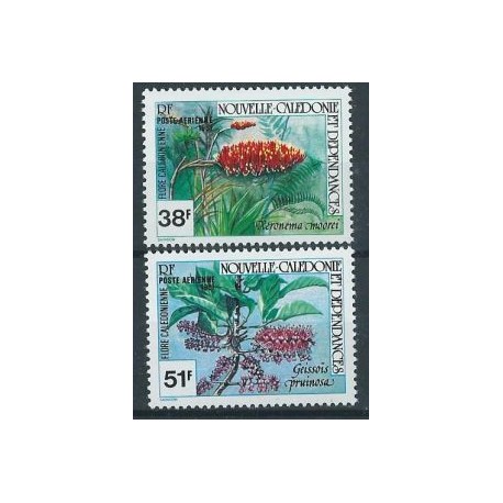 Nowa Kaledonia - Nr 662 - 63 1981r - Drzewa