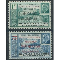 Wallis & Futuna - Nr 144- 45 1944r - Kol. francuskie