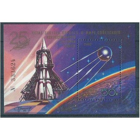ZSRR - Bl 157 1982r - Kosmos