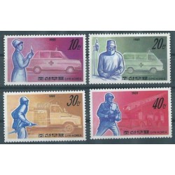 Korea N. - Nr 3034 - 37 1989r - Samochody