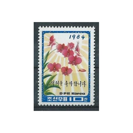Korea N. - Nr 2442 1984r - Kwiaty